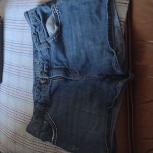 14-16 Cherokee shorts, dark wash